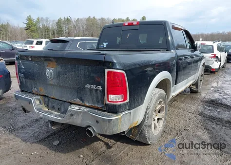 2013 Ram 1500 Laramie z USA, uszkodzony, nr VIN 1C6RR7NT5DS711297